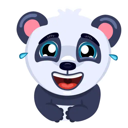 Panda Amanda- Sticker