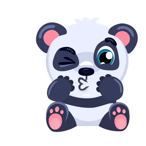 Panda Amanda - Sticker 2