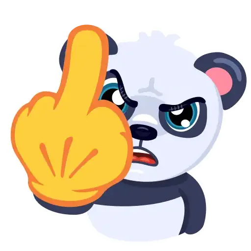 Panda Amanda - Sticker