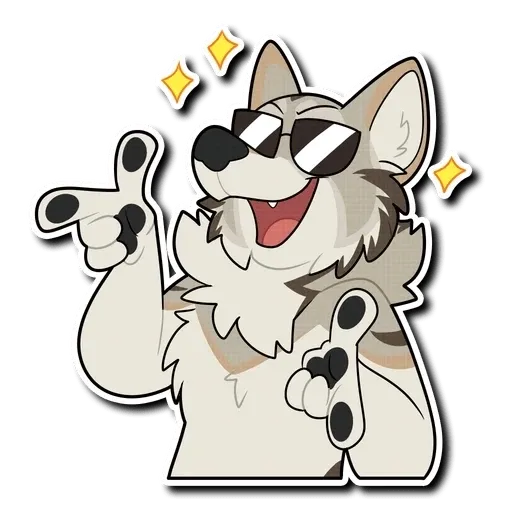 Furry 7 - Sticker 7