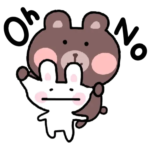 BU兔Bi熊 - Sticker 5