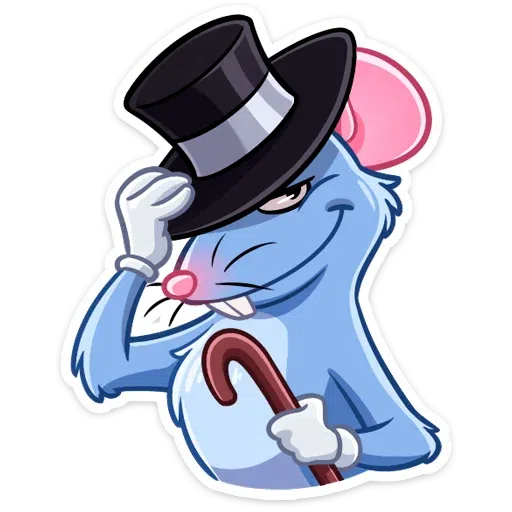Mr.Rat - Sticker 2