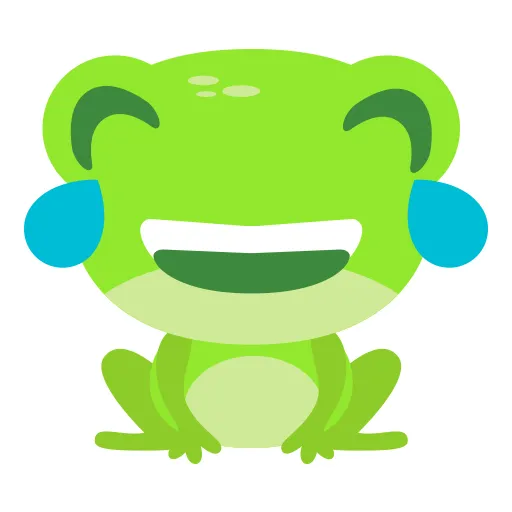 The Funniest Baby Frog - Sticker 7