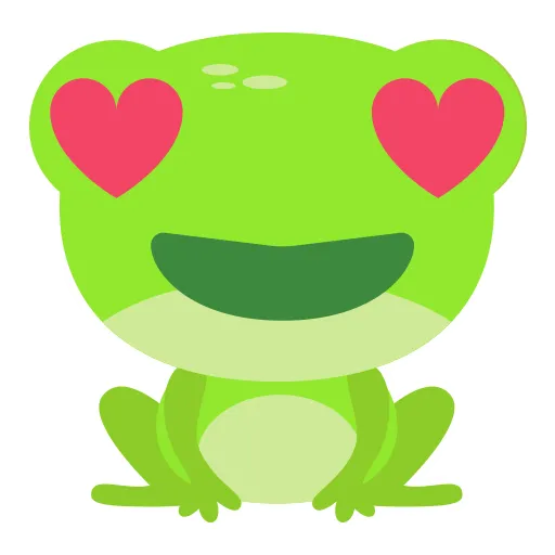 The Funniest Baby Frog- Sticker