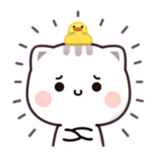 Cutie Cat Chan E - Sticker 4