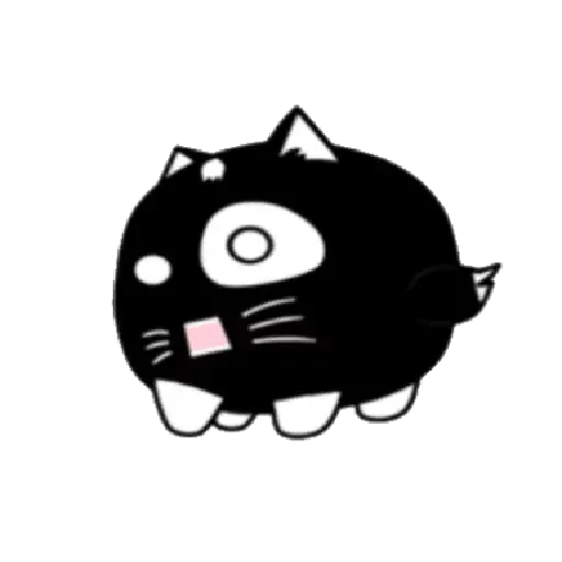 lonely black cat - Sticker 7
