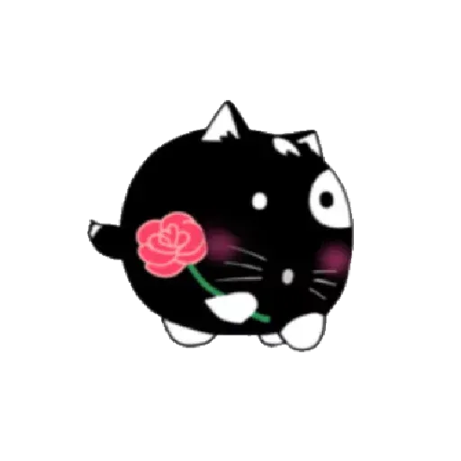 lonely black cat - Sticker 8