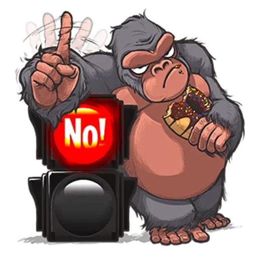Mr. Gorilla - Sticker 3