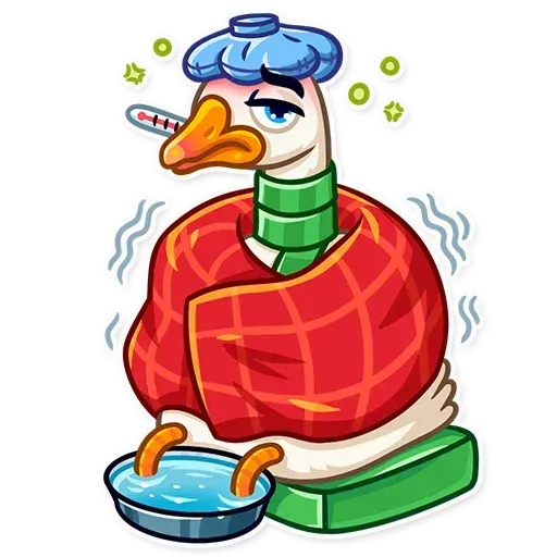 Christmas Goose - Sticker 8
