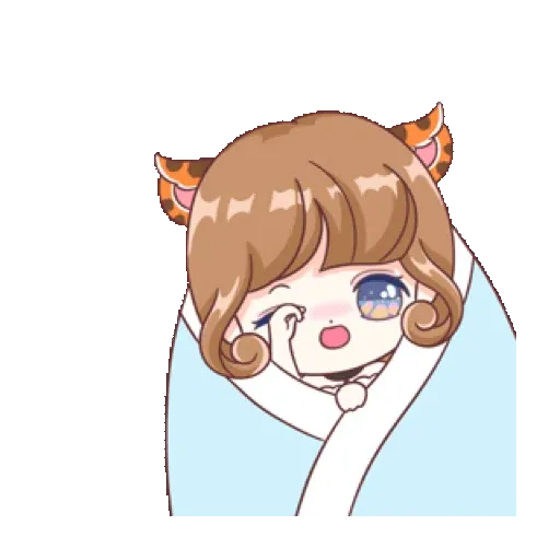 Angela is lucky in the year of the tiger (新年, CNY) GIF* - Sticker 6
