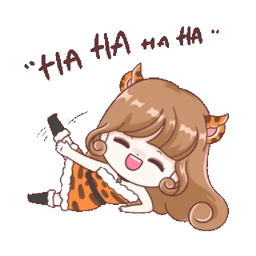 Angela is lucky in the year of the tiger (新年, CNY) GIF* - Sticker 8