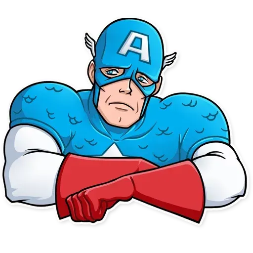 60's Captain America - Sticker 5