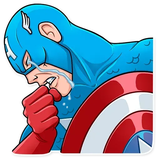 60's Captain America - Sticker 6