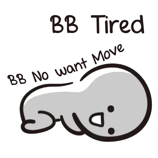 Bb never tell - Sticker 2