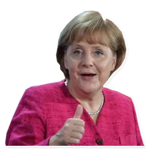 merkel2- Sticker