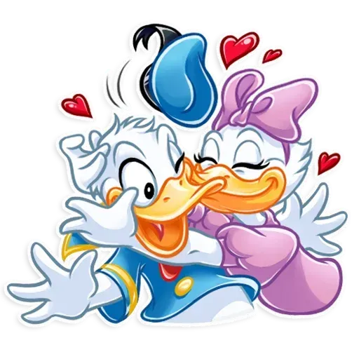 Donald and Daisy - Sticker 6