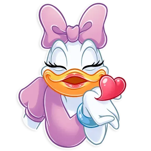 Donald and Daisy - Sticker 2